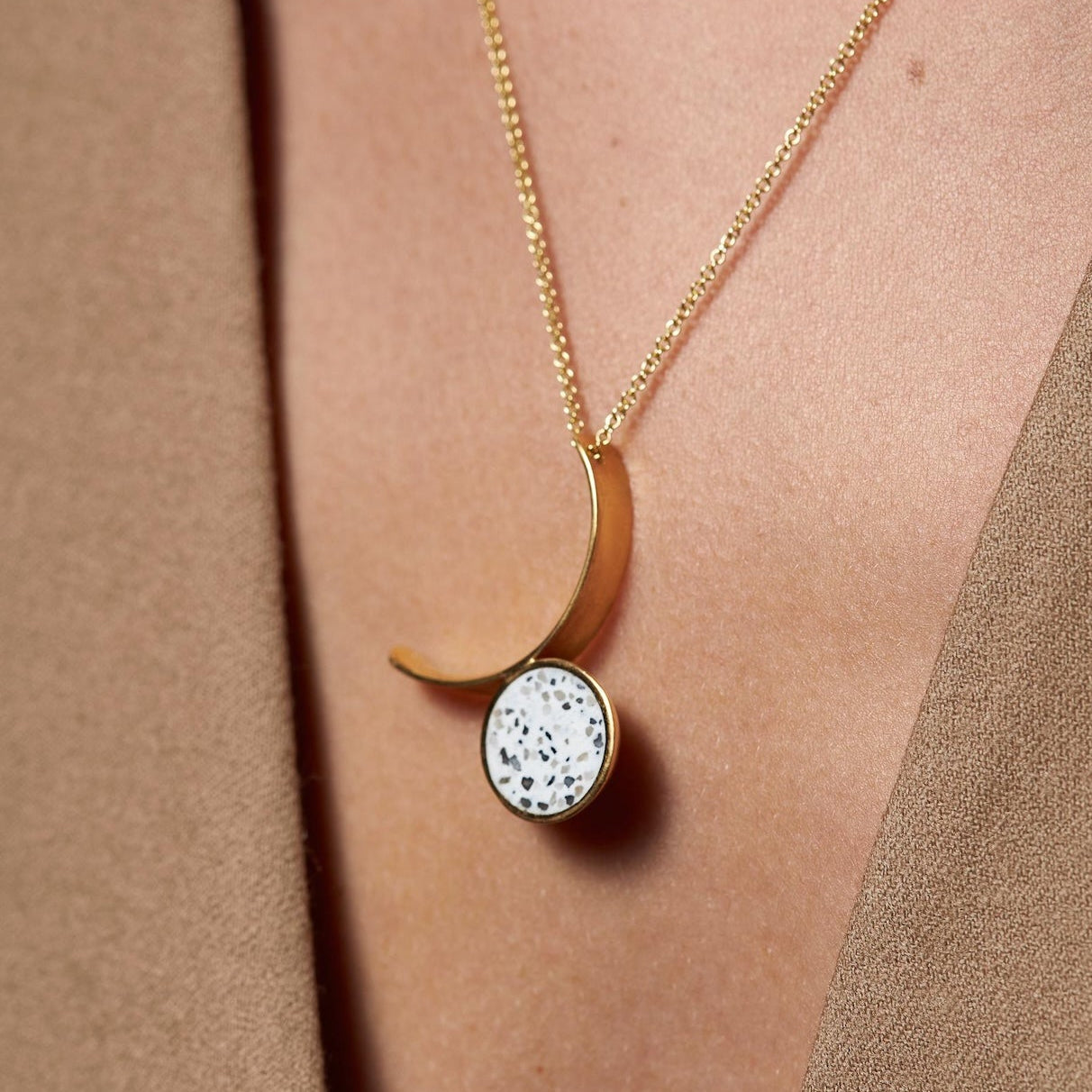 Selene Terrazzo Necklace