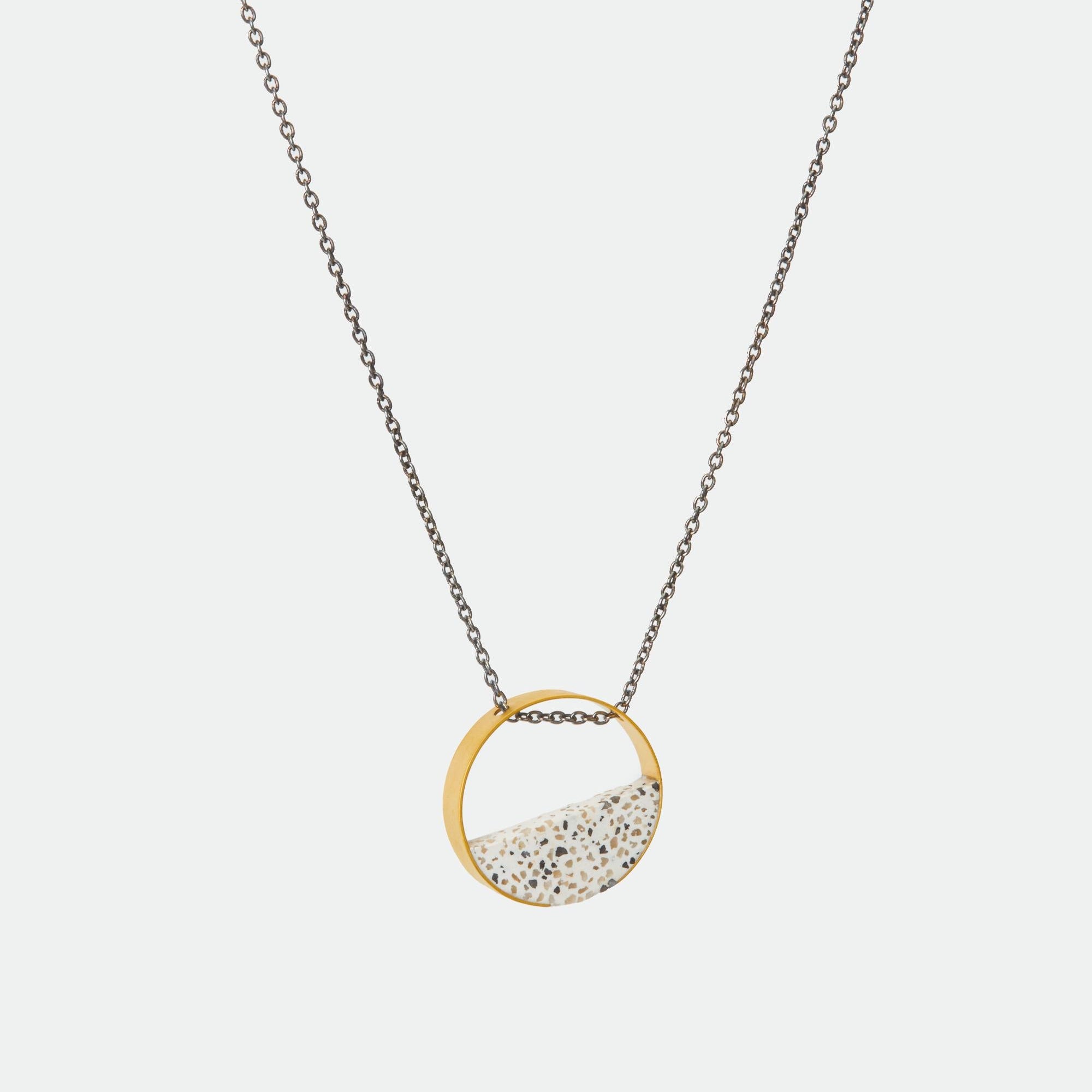 Terrazzo Circle Necklace