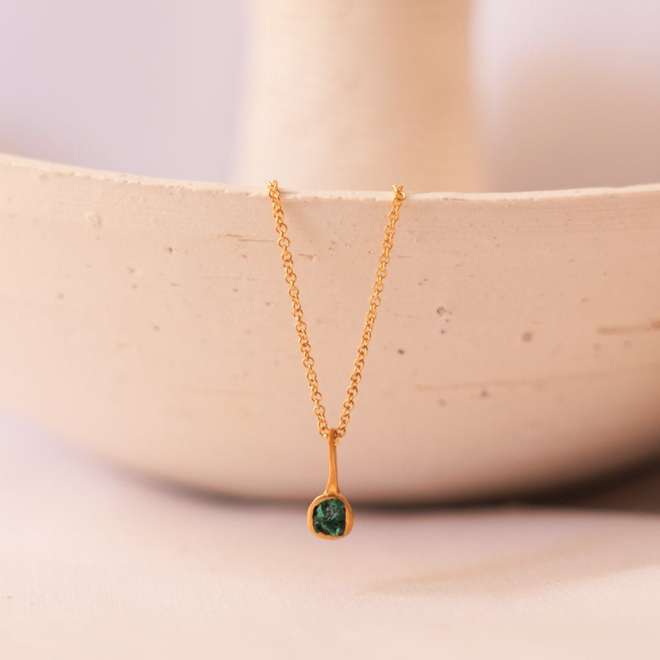 Karpós Gold Necklace - Anemis