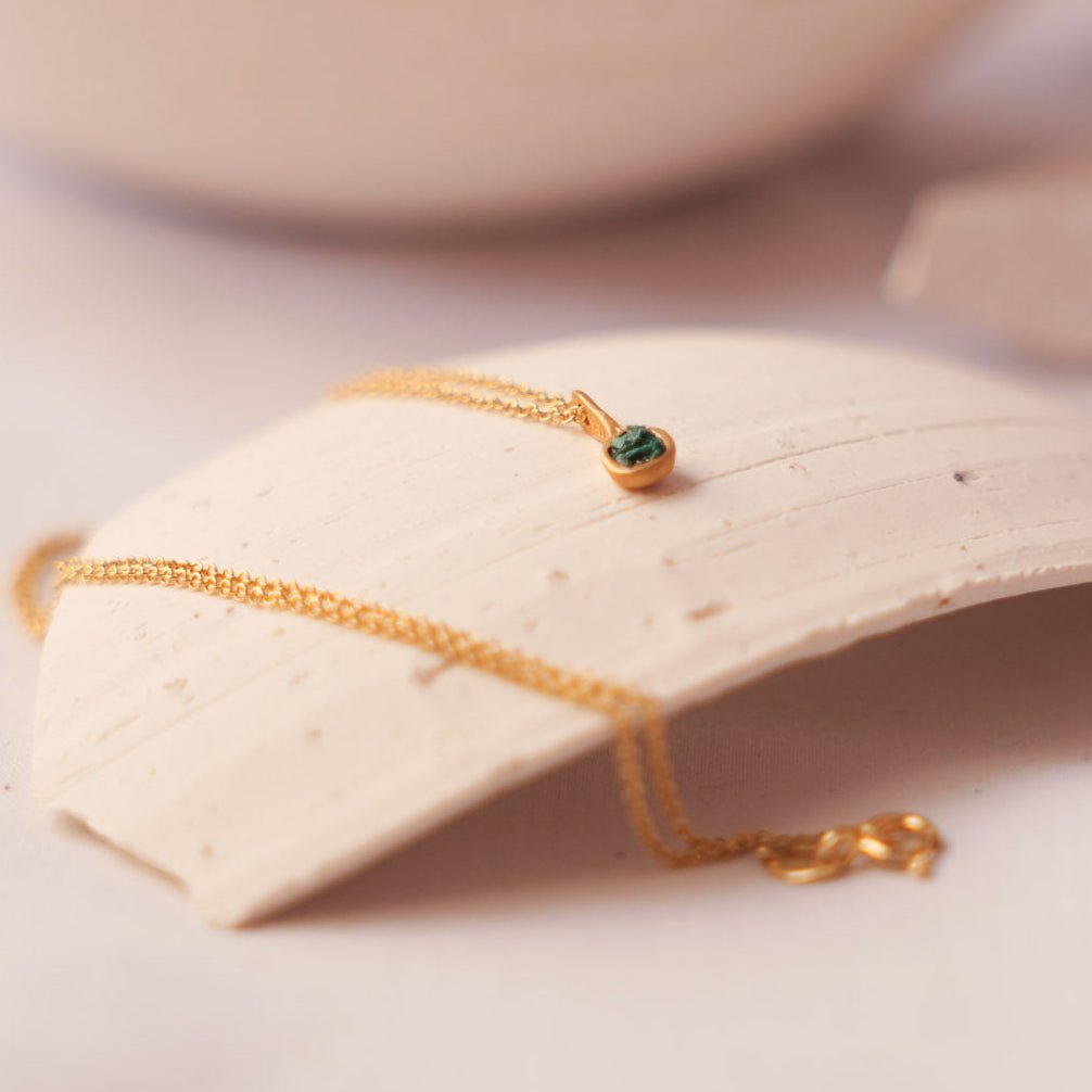 Karpós Gold Necklace - Anemis