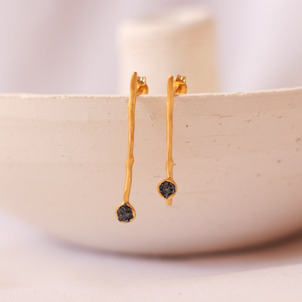 Kladáki Gold Earrings - Anemis