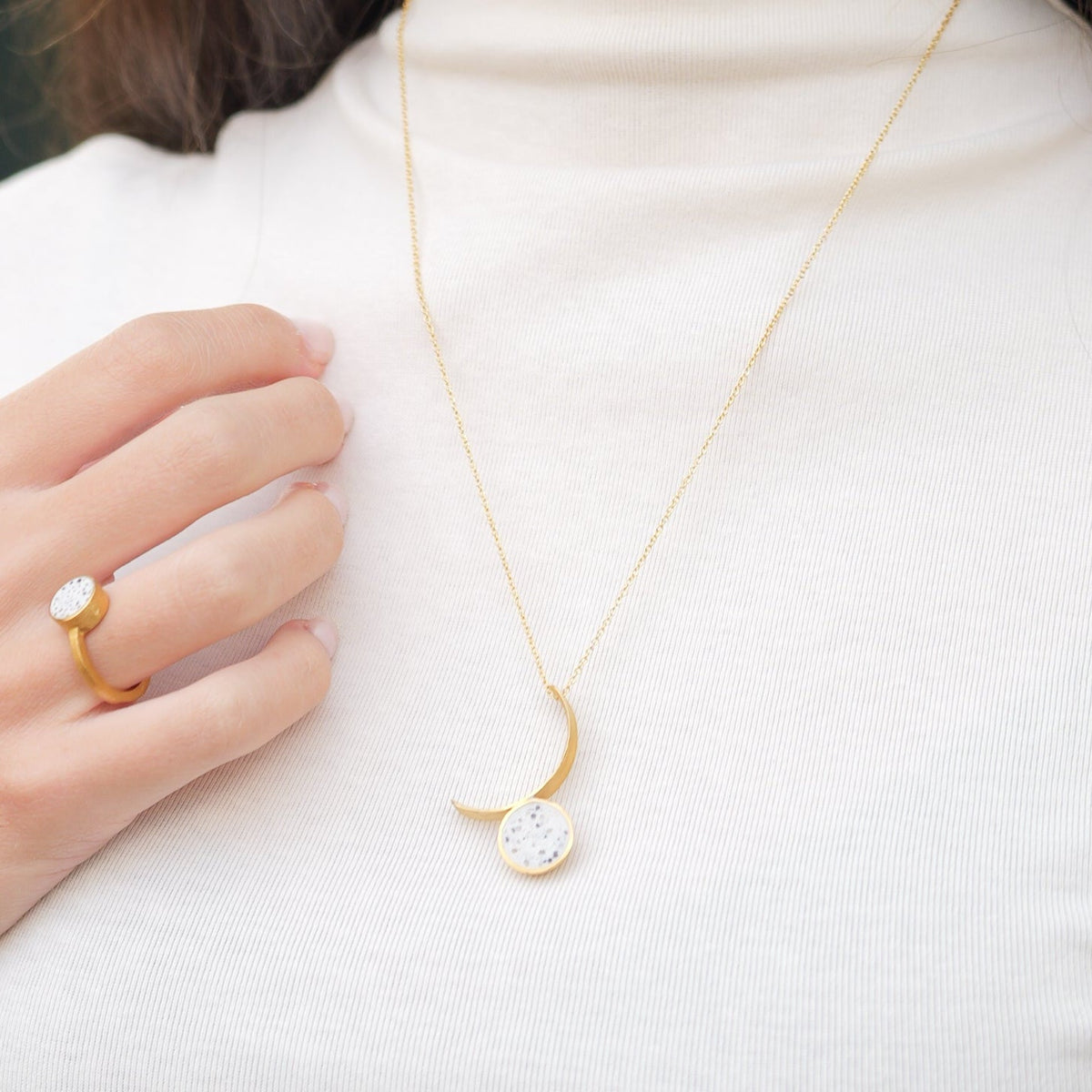 Selene Terrazzo Necklace - Anemis